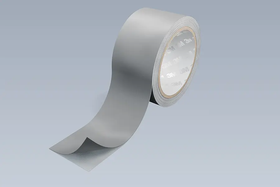 Illustration of a roll of multilayer material