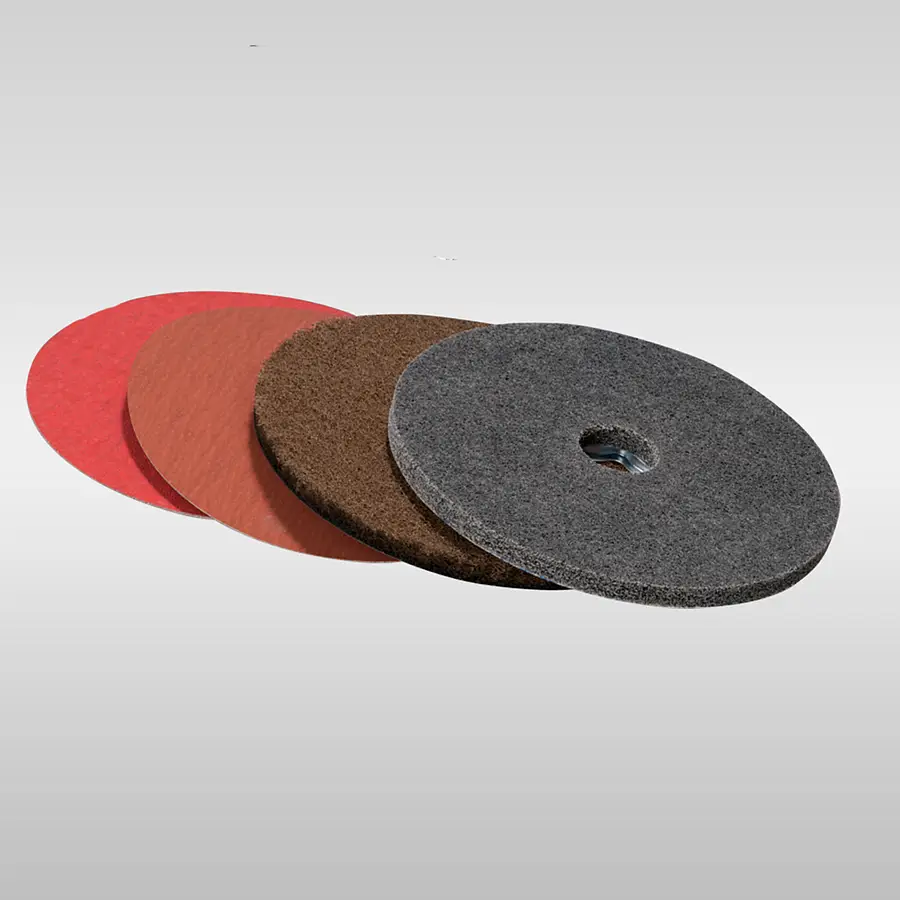 Round abrasive products representing abrasive technology