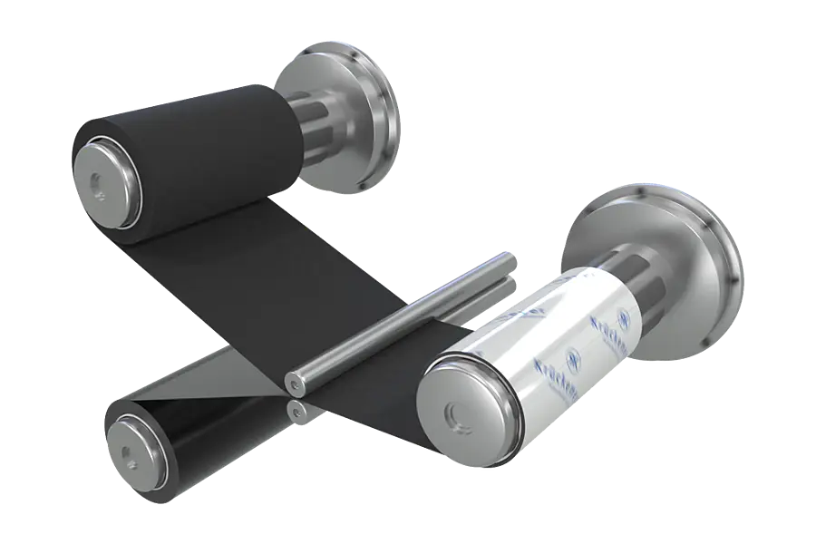 Illustration of a laminated adhesive tape composite