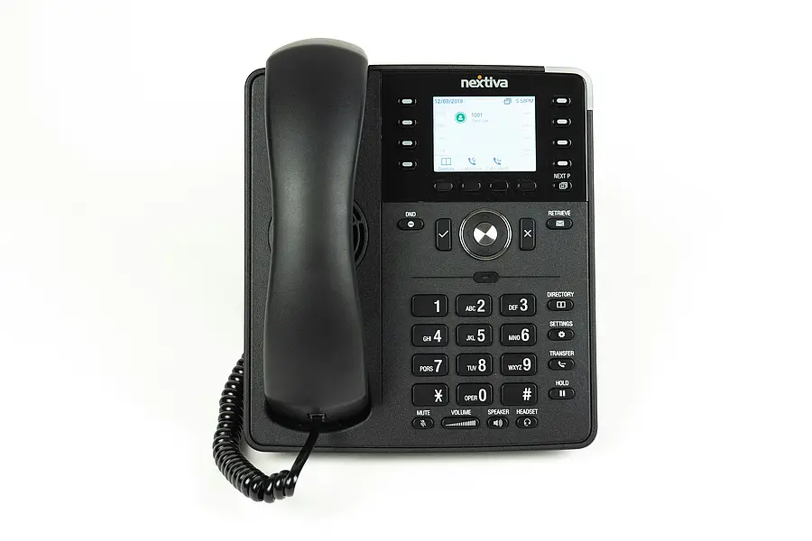 Desk telephone representing technical advice