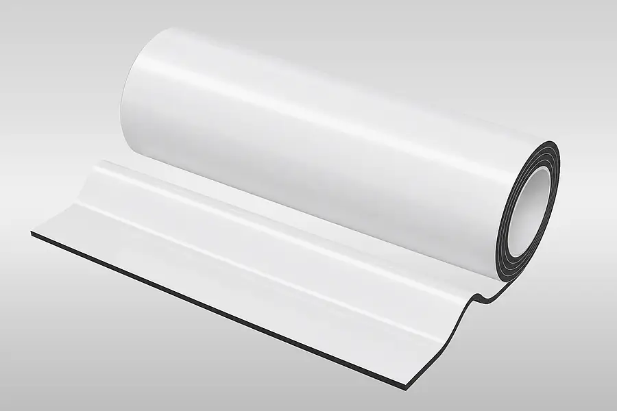Illustration of a double-sided foam tape roll